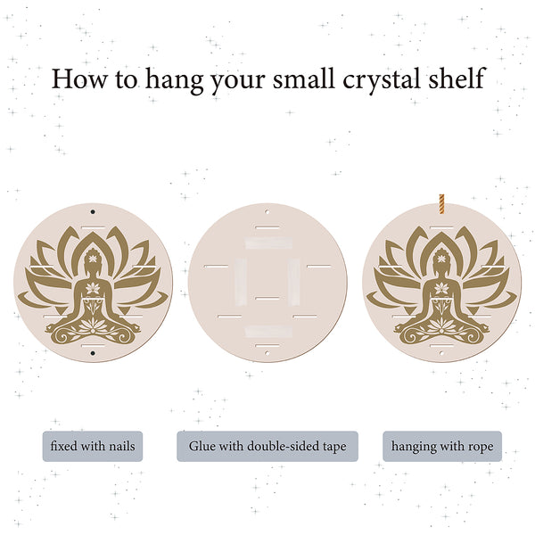 Hanging Crystal Stand