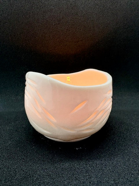 Porcelain Tealight Luminary-Fish