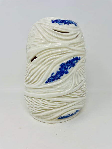 Carved Porcelain Pots